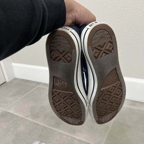 Converse Chuck Taylor All Star Mens 11.5/Womens 13.5 Blue Low Top Casual Shoes - Picture 4 of 5